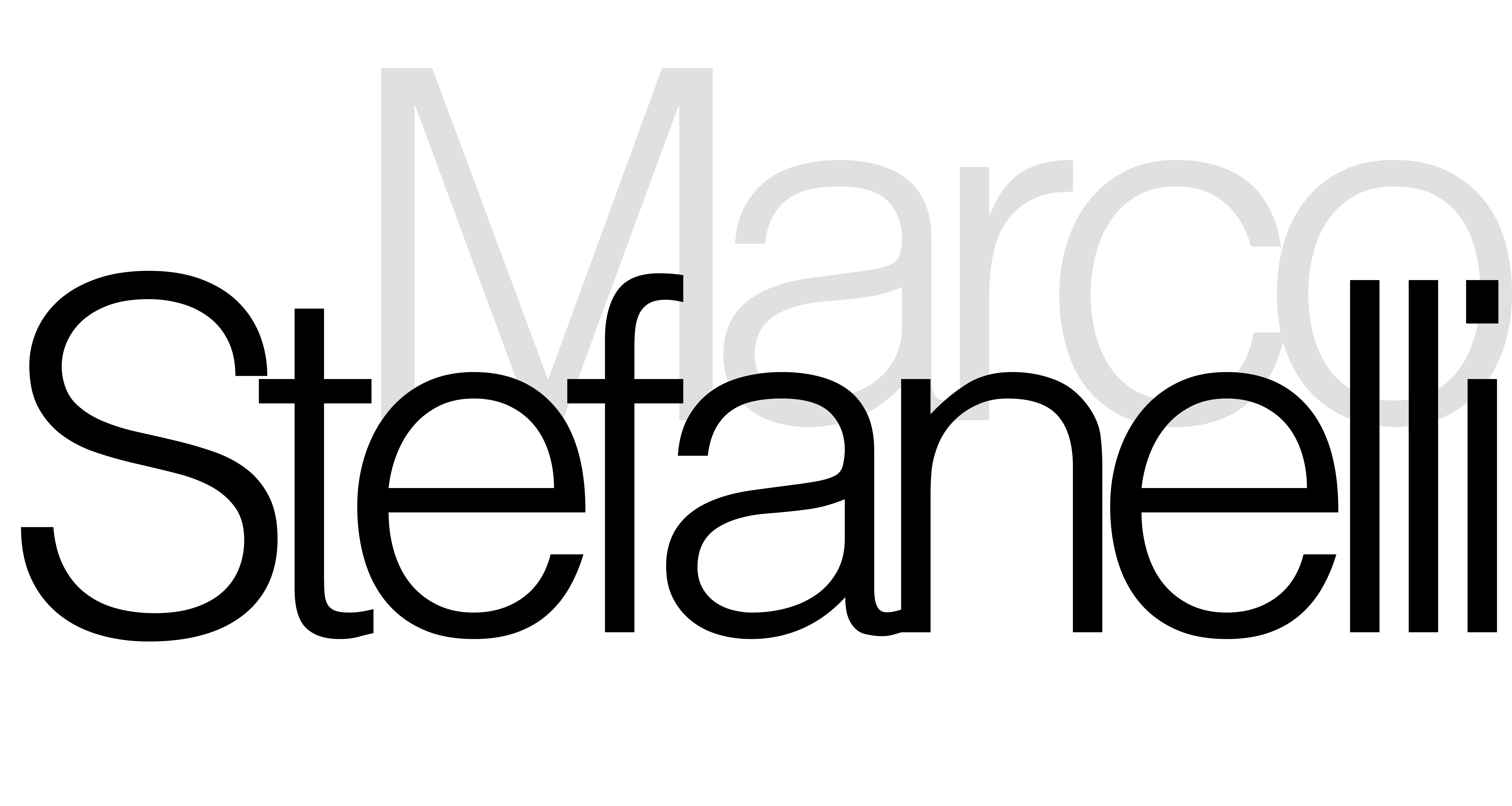 MARCO STEFANELLI _ designer/artist